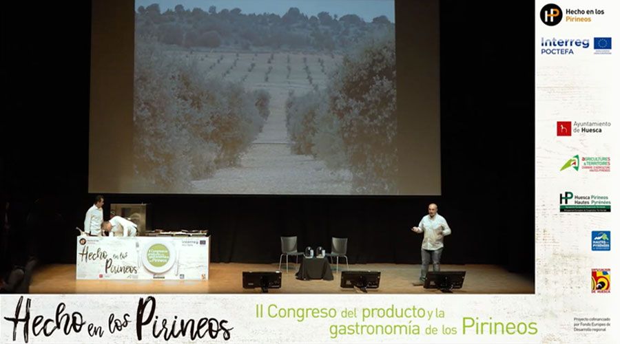 Participación de Javier Acedo, de Trufas Alonso, en el Congreso Hecho en los Pirineos de 2019