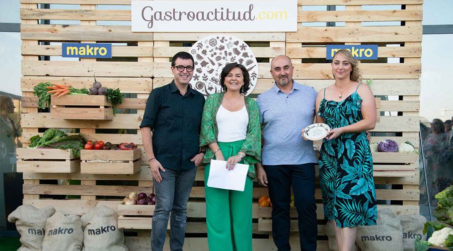 Entrega de los IV Premios GastroACTITUD Compromiso con la Tierra a Trufas Alonso