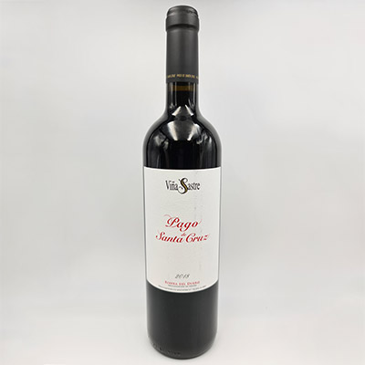 Pago de Santa Cruz. Elegant red wine from Ribera del Duero, oak-aged